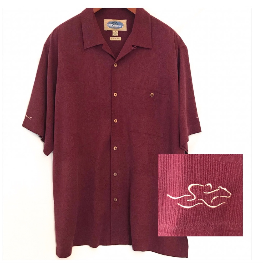 Embrace the Race Casual Men’s Short Sleeve Shirt XL